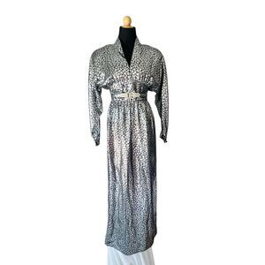 ADELE SIMPSON 100 SILK GORGEOUS VINTAGE DESK SIZE 6